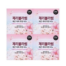 온더바디 체리블라썸 매끈 촉촉 휘핑 비누 4입, 단품, goldoceanblaze 본상품선택