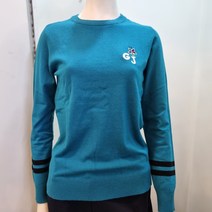 그린조이 동아강북 가을 간절기 부드러운 라운드 니트 K19SR51W 틸블루