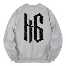 KAN6312 KMG0092 더칸오브 기모 맨투맨 - 그레이