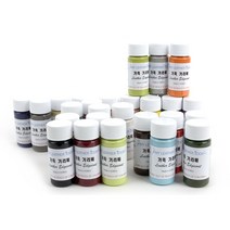 가죽공예 - 기리메 엣지코트 (무광-국산) 용량40ml 안전확인대상생활화학제품 환경부 승인, L.그레이 133