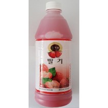 청솔 딸기 농축액, 835ml, 5개