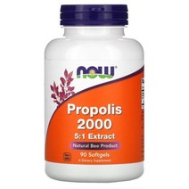 (아이허브) Now Foods 꿀벌 프로폴리스 2000 400mg 90소프트젤 나우푸드, NOW02543