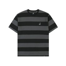 볼드 스트라이프 티셔츠 2685 블랙