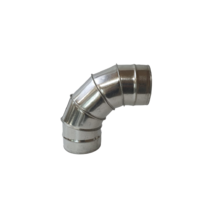 환기자재 함석 90도 엘보 75 100 125파이, 100파이, 1개