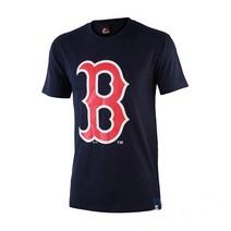 마제스틱 2019 MLB 오피셜 로고 면 100% 반팔 티셔츠 (보스턴 레드삭스 B로고)