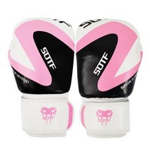 mma 격투기 복싱 권투 미트 Suotf mma 드래곤 전사 복싱 스포츠 가죽 장갑 타이거 무에권투 패드 싸움 여자, 08 SOTF-ST4B_03 10 oz