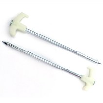 캠핑용 강력 고정 야광 스크류 텐트 팩 5개 초보캠퍼 캠퍼 장박 캠핑필수템 야외용 노지캠핑 캠핑준비물