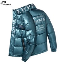 MOTRIA 몬테리아 광택 소매포켓 프린팅 패딩점퍼 겨울 남자 남성 빅사이즈 MY-003