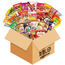 까까나라 럭키박스 35P 과자선물 고를필요없는 랜덤과자세트 사무실 어린이집 간식, 랜덤 35p, 1세트