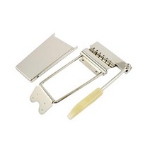 [] Allparts 모든 부품 일렉트릭 기타 비브라토 테일 피스 TP-3680-001 Long Gibson Style Vibrola Vibrato Tailpiece Nickel 6112