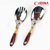 큰 볼스푼 볼포크 덜어먹기 뷔페 서버