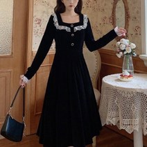 베베디 여성용 모데나 긴팔 롱원피스
