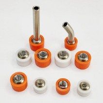 2 피스 POM 프레스인 볼 냉각수 노즐 CNC 선반 공구 홀더 특수 VDI 스크류 머신, Dia 10mm-M4 thread