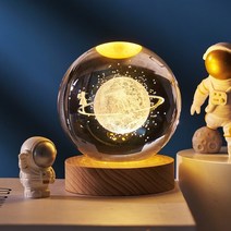 스노우볼 워터볼 태양계 글로브 은하 k9 crystal ball 3d laser 새겨진 천문학 행성 ball home decor cosmic model birthday gift, m