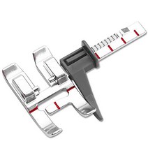 DREAMSTITCH 820677096 Snap On Adjustable Guide Presser Foot for Pfaff Group C D E F G J K IDT System, 1, K IDT System Sewing Machine 82