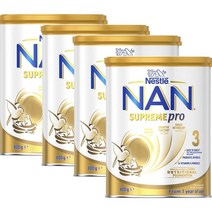 호주 네슬레 난 수프림프로 토들러 분유 3단계 800g 4팩 Nestle NAN SUPREMEpro