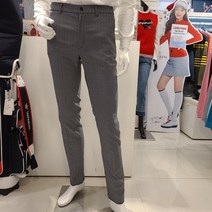 임페리얼 남성 지그재그 패턴 허리 밴드 노턱 바지 I0A7302 39