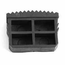 사다리 과수원 농기계 작업용 이동형 계단형 복층 사다리 사다리 작업대 2 개/짝 홈 고무 사다리 발 미끄럼, 한개옵션0