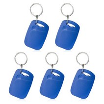 리모콘 스마트키 fuers 5 10pcs 스마트 rfid 카드 keyfobs 125 khz id 카드 액세스 제어 카드 k16 k07 키보드 w204 g34 홈 경보 시스템과, 은