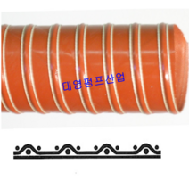 GF2S ECO 실리콘 고열호스 76mm(내경) 4M 독일산 수입열풍내열호스 공조산업용 집진설비특수호스 고온공기공급 흡입장치 건조기화학증기 추출장치 반도체공장 각종필림공장, 999개