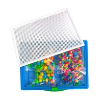 Yuyanghui 분류를 위한 버섯 못 퍼즐 직업 보드 게임 활동, 592pcs 네일 비즈