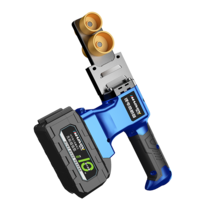 무선 파이프 융착기 PVC PPR 수도관 연결 열융융기, 리튬전기퓨저 50종(10셀) 단전지 + 5헤드