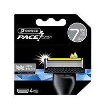 도루코 PACE POWER 7중 면도날, 4개입, 1개