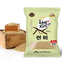 2023년산 천년지기 현미 5kg 소포장현미 햅현미, 1개