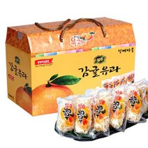 [당일출고] 제주 감귤유과/감귤한과 선물세트, 4. 감귤유과 1.2kg (개별포장), 1개