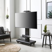 HTR-1200 HTR-1600 (색상: 화이트 / 블랙) 이동형TV장식장 TV거치대 -한일장식장 -, HTR-1600화이트(후면보관대포함)