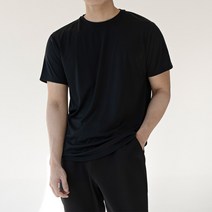 스타일에스 남성 여성 빅사이즈 메쉬 라이트 드라이 라운드넥 반팔 티셔츠 기능성 스킨핏 쿨티 쿨론 냉감 운동 반팔티