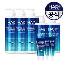 헤어플러스 단백질 본드 샴푸 1000ml 3개+50ml1개+트릿 700ml 2개+앰플15ml 2개
