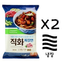 [풀무원] 직화짜장 2인(660g) X2, 660g, 2개