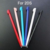 플라스틱 및 금속 터치 스크린 스타일러스 펜 게임 콘솔 닌텐도 호환 NDSL NDSi NDS WIIU 2DS 3DS XL LL 3DSXL LL 2DSXL, 6 mixed colors