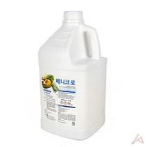 과일소독제 세척제 세정제 야채 학교 식기 4L 급식 식당