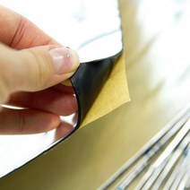 차량용 차음 방음 흠음 단열 재 충격 흡수 장치 액세서리 인테리어 2mm 자동차 패널 댐핑 데드닝 플로어 후드 내구성 유용한, 없음