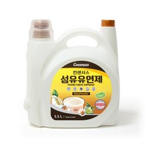 컨센서스 표준형 순한 섬유유연제 베이비파우더 5.5L, 단일 수량, 없음, 상세설명 참조