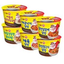 오뚜기 컵밥 차돌강된장보리밥 + 제육덮밥 + 오삼불고기덮밥 + 춘천닭갈비덮밥 + 매콤낙지덮밥 + 서울식설렁탕, 11세트