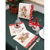 홈파티 손님접대 크리스마스 디자인 냅킨 어린이집