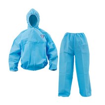유한킴벌리크린가드 보호복 A30 하늘색 바지 대형 특대형 보호복정전기방지 방역복, 43111 자켓대형