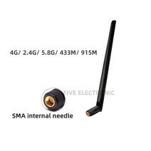 SMA 4G/433MHZ/WIFI/2.4G/5.8G/868/915M 전 방향 고 이득 접이식 안테나, 02 2.4G