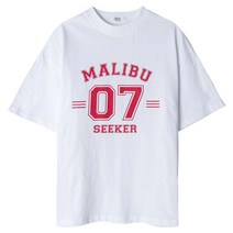 크로젬 주니어 남녀공용 말리부 오버핏 반팔티 CRZTSJ 255