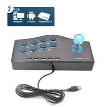 1.8 미터 케이블 및 내장 진동기가있는 Android 스마트 TV 용 ps2ps3 콘솔 용 pc 용 아케이드 조이스틱 8 방향 조이스트 철권7 조이스틱, njp308a, 01 NJP308A, 02 NJP308A