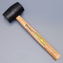 [STANLEY] 스탠리 고무 망치 16oz(450g) / ANSI규격 335mm 스탠리 정품 경목망치 / STHT57527-8-KR, 1개