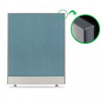 가구샘 PVC 파티션 H1200 원톤 어두운프레임 OG1053, H1200xW700/PX207