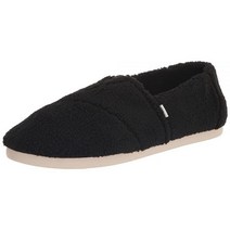 TOMS 탐스 남성용 알파르가타 3.0 로퍼 플랫 디스트레스드 블랙/블랙 8