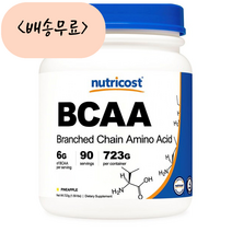 BCAA 파인애플맛 723g 뉴트리코스트, 1개