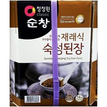 한식백반집 콩된장 14KG 달래된장찌개 비빔국수 아구찜, 1개