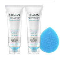 [1+1이벤트] 트러블 좁쌀 모공수축 얼굴각질제거 클렌징 버블지우개폼 120ml, 4세트