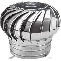 벤츄레이터 600형 무동력 건물 옥상 양식장 환풍기, 110mm. 304 소재 완성품